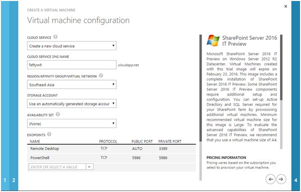 virtul machineconfiguration
